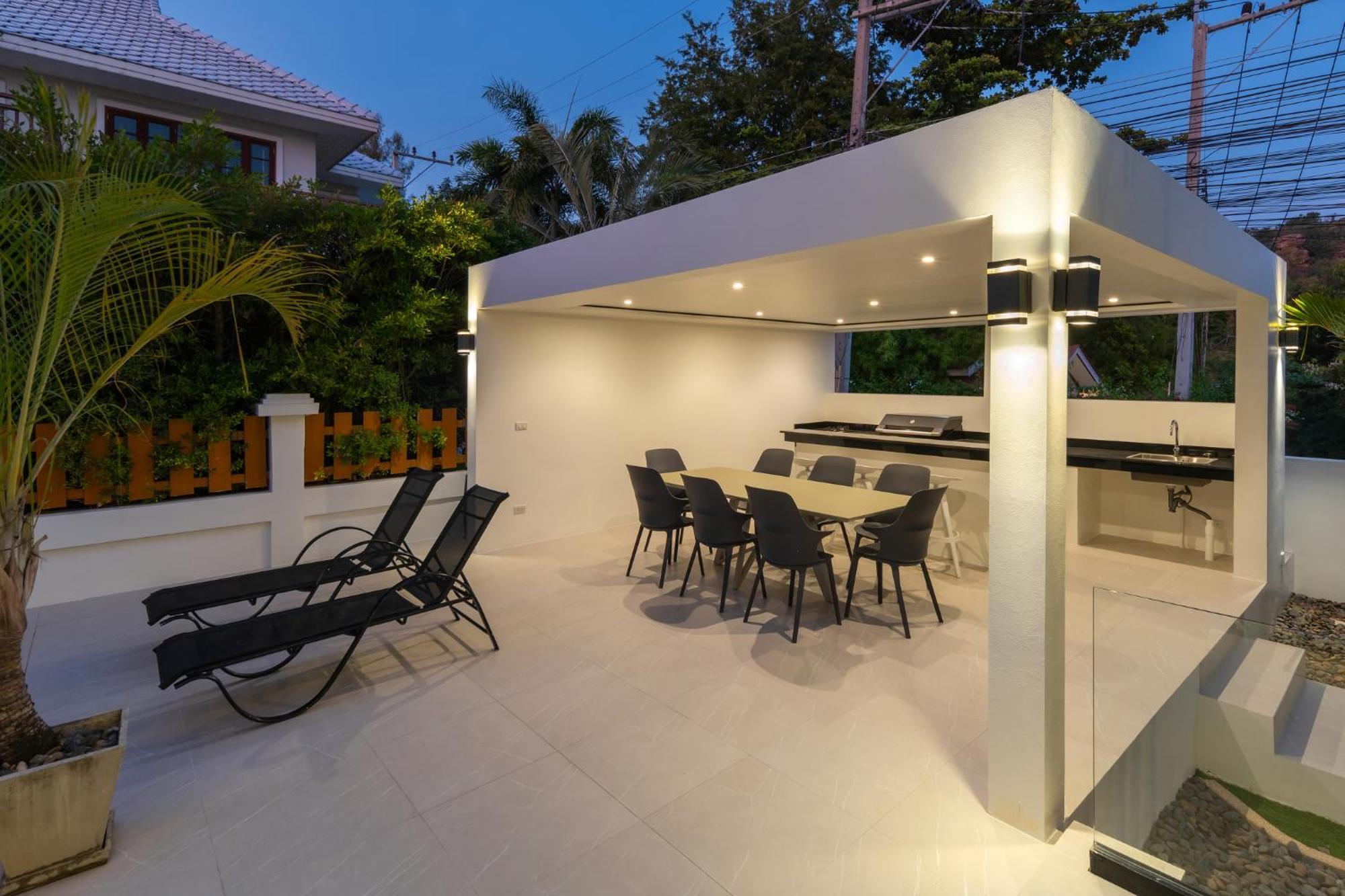 Stunning Villa With Pool And Tropical Garden Hua Hin Exterior photo